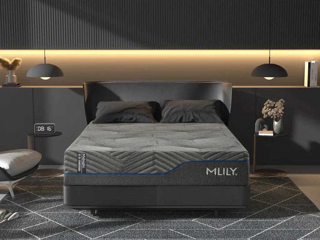 MLily mattress in a bedroom setting